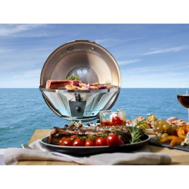 Round gas grill best sale