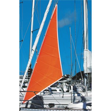 Fluorescent storm jib