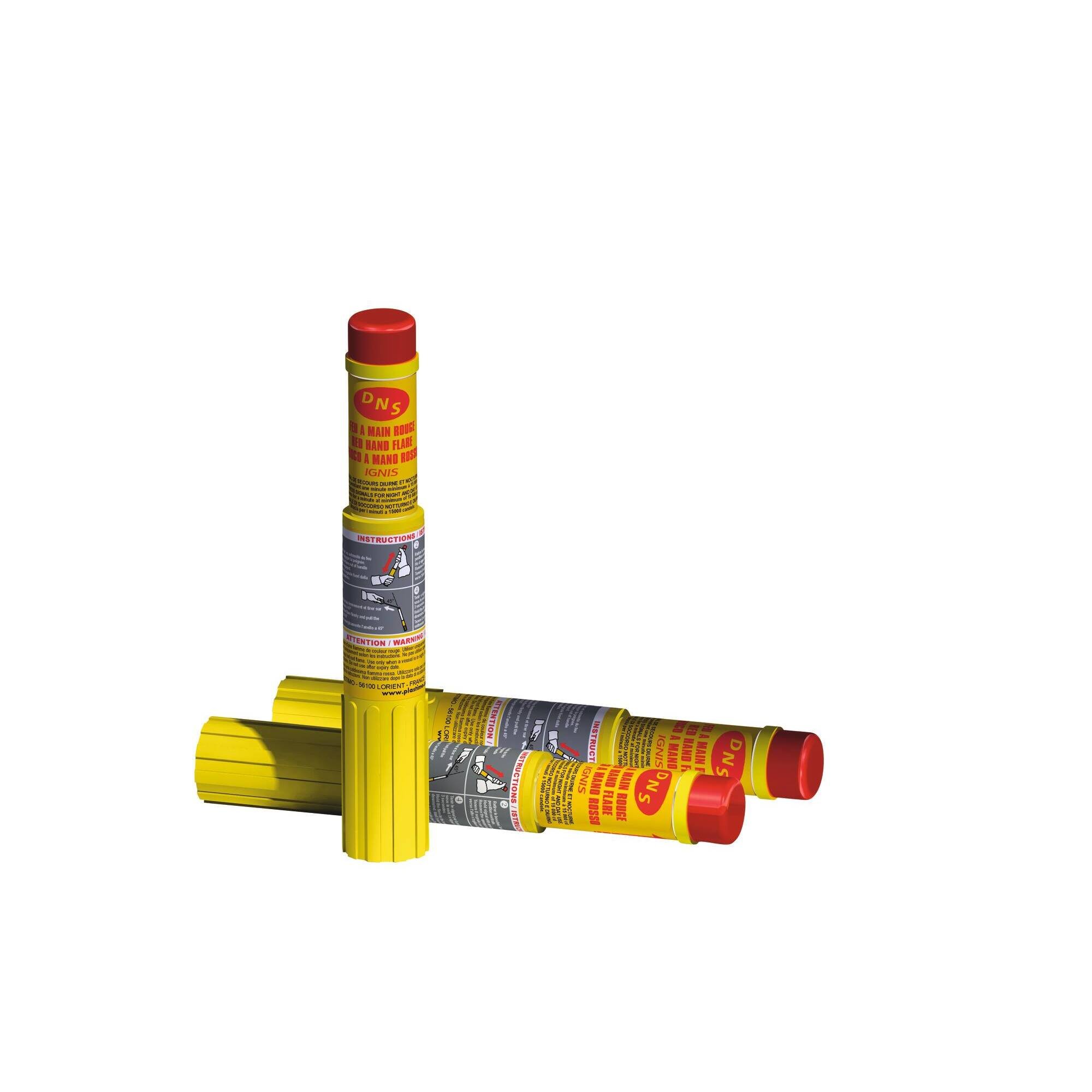 JEU DE 3 FEUX A MAIN ROUGE DNS - DNS | PLASTIMO